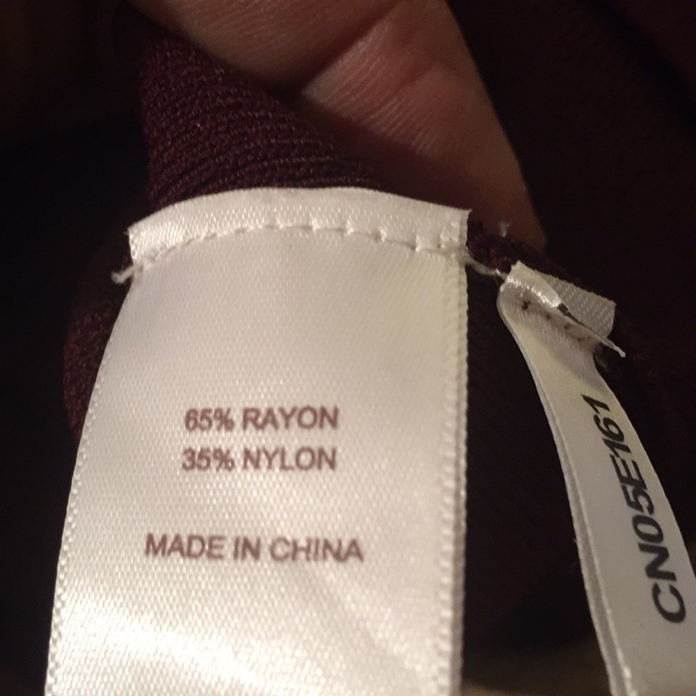 MATCHES COAT-PANTS EVA MENDEZ BURGUNDY SHELL. New - Picture 4 of 4